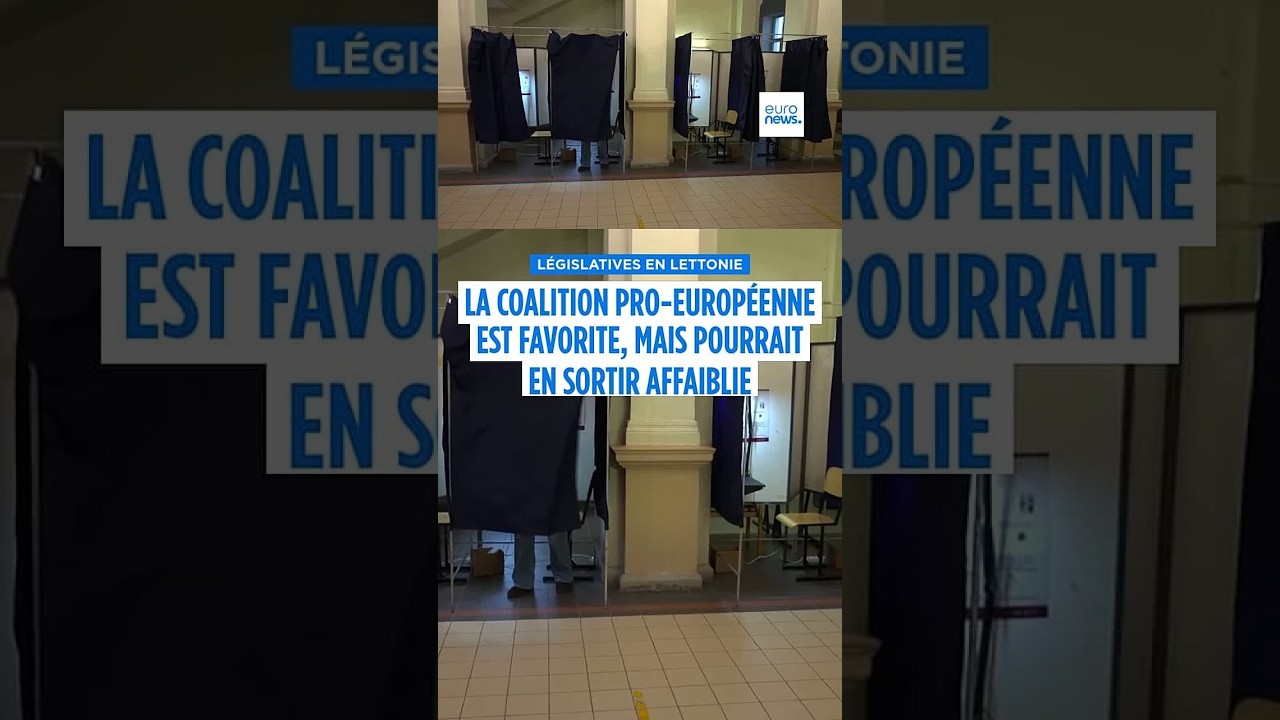 Les Lettons votent, inquiets de la hausse du coût de la vie et de la Russie