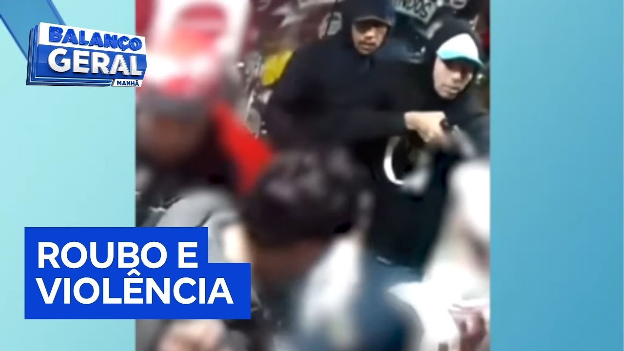 Clientes vivem momentos de terror em assalto a hamburgueria