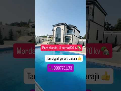 Mərdəkanda lux villa tam əşyalı və tam şəraitli #bağevi #villa #bagevivillaaz #ev #realestate #home