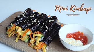 Cách làm cơm cuộn Kimbap mini không cần mành cuốn rất dễ | Mini Kimbap (Gimbap) | Lilo Kitchen