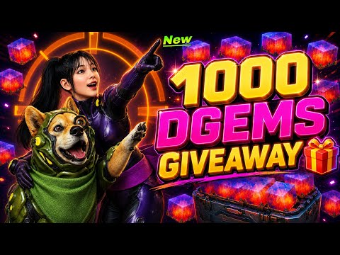 🎁 1000 DGems Giveaway Special 🎁 || War Robots