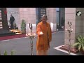 Ayodhya Ram Mandir | Yogi Adityanath Lights Ram Jyoti At His Residence After Pran Pratishtha  - 01:02 min - News - Video
