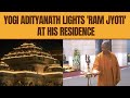 Ayodhya Ram Mandir | Yogi Adityanath Lights Ram Jyoti At His Residence After Pran Pratishtha