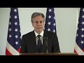 WATCH: U.S. opposes anything which could hamper Israel-Palestine two-state solution, Blinken says - 20:09 min - News - Video