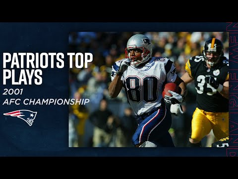 Patriots Top Plays from the 2001 AFC Championship Game | Throwback video clip