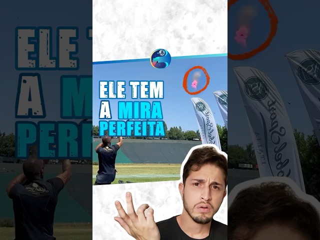 só PRECISAVA ACERTAR o alvo ROSA 🎯 #curiosidades #esporte #física #engenharia