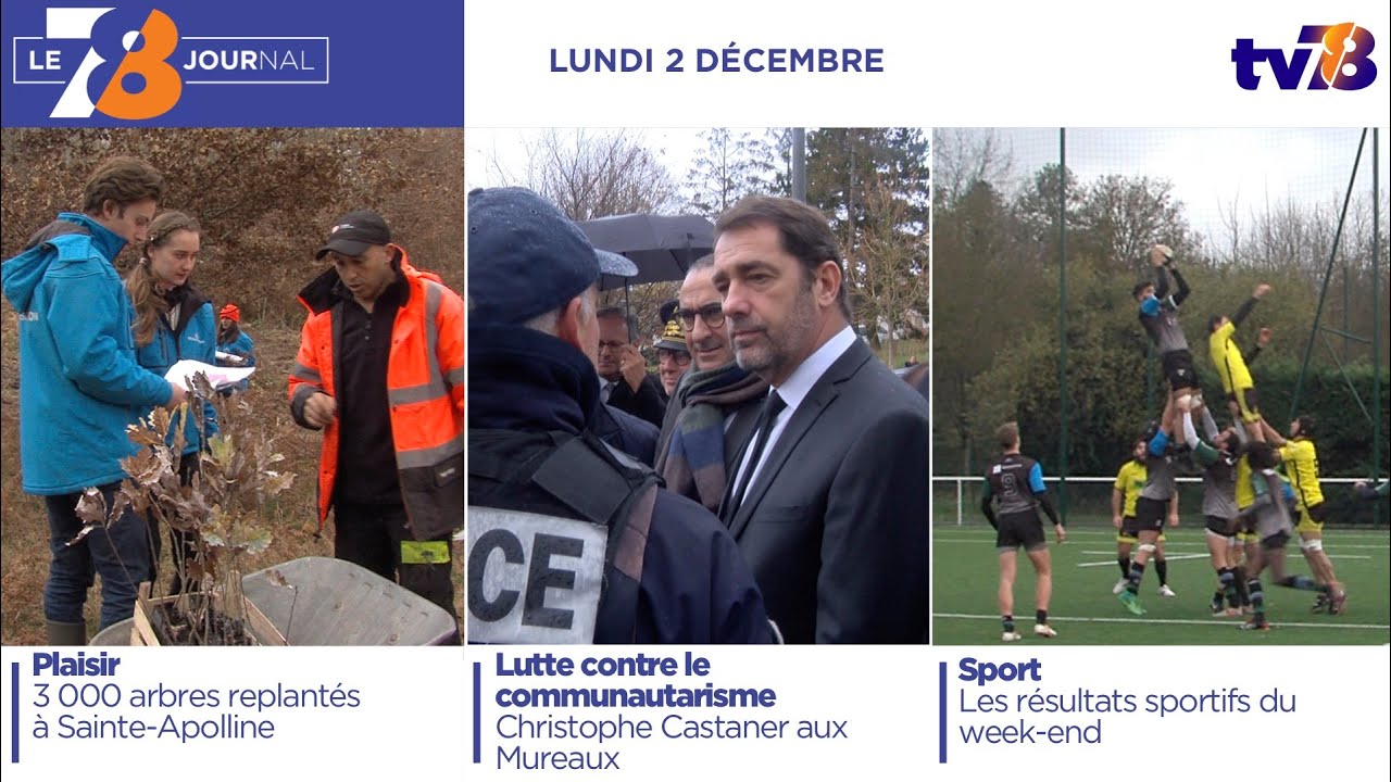 7/8 Le Journal. Edition du lundi 2 décembre 2019