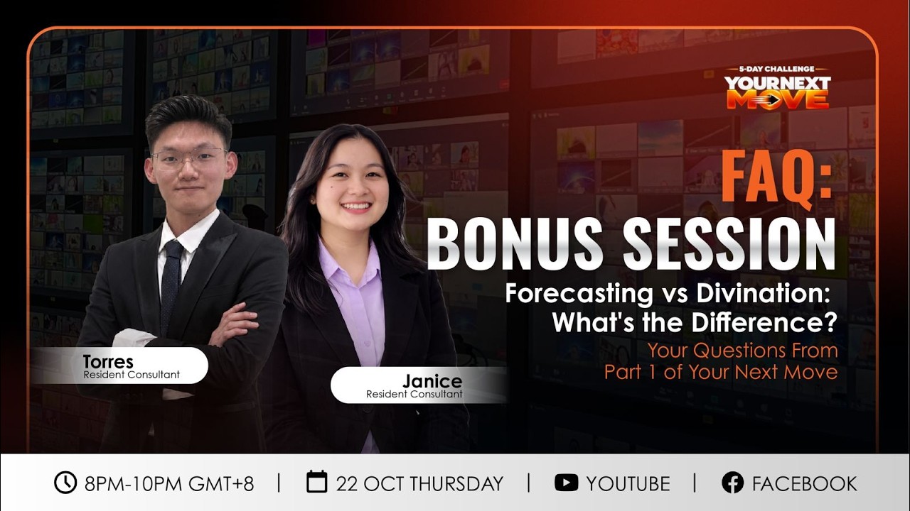 Your Next Move 2026 - FAQ Bonus Session Part 1 (Forecasting VS Divination)