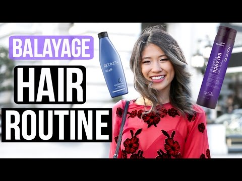 My Salon Hair Routine + Balayage Ombre Hair Tips