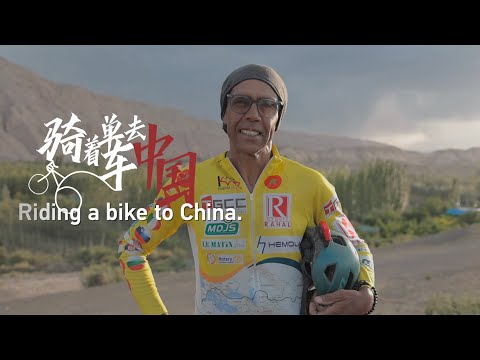 Riding a bike to China: Moroccan cyclist commemorates Ibn Battuta's journey to China