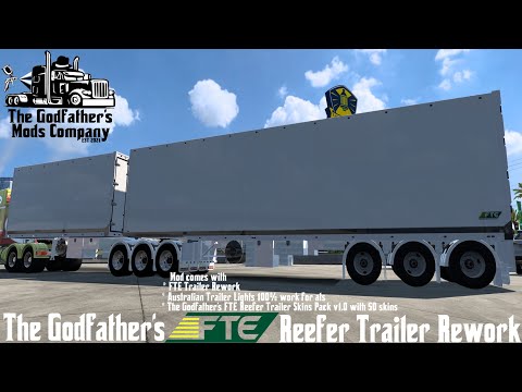 The Godfather's FTE Reefer Trailer Mega Pack v1.0