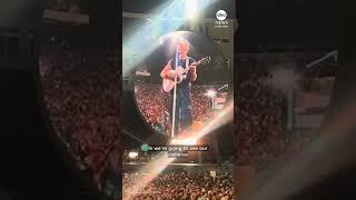 Coldplay's Chris Martin gives fans warning after CEO 'kiss cam' scandal