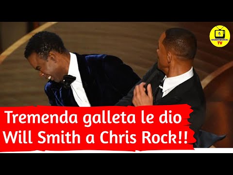 Tremenda GALLETA!! Ganando Premio...La Verdad En El Oscar Por Will Smith - Gigamixmusical TV