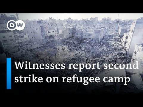 Another strike reported at Jabaliya refugee camp in Gaza | DW News