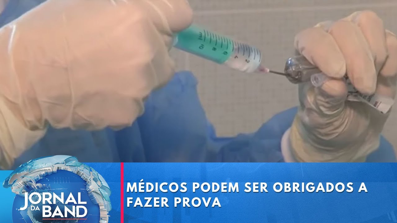 Exame para médicos pode ser obrigatório | Jornal da Band