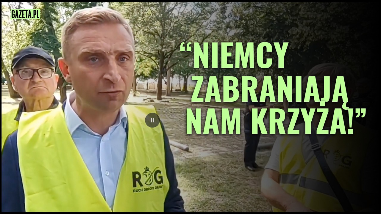Szarpanina Bąkiewicza z niemiecką policją. " Będzie skandal międzynarodowy"
