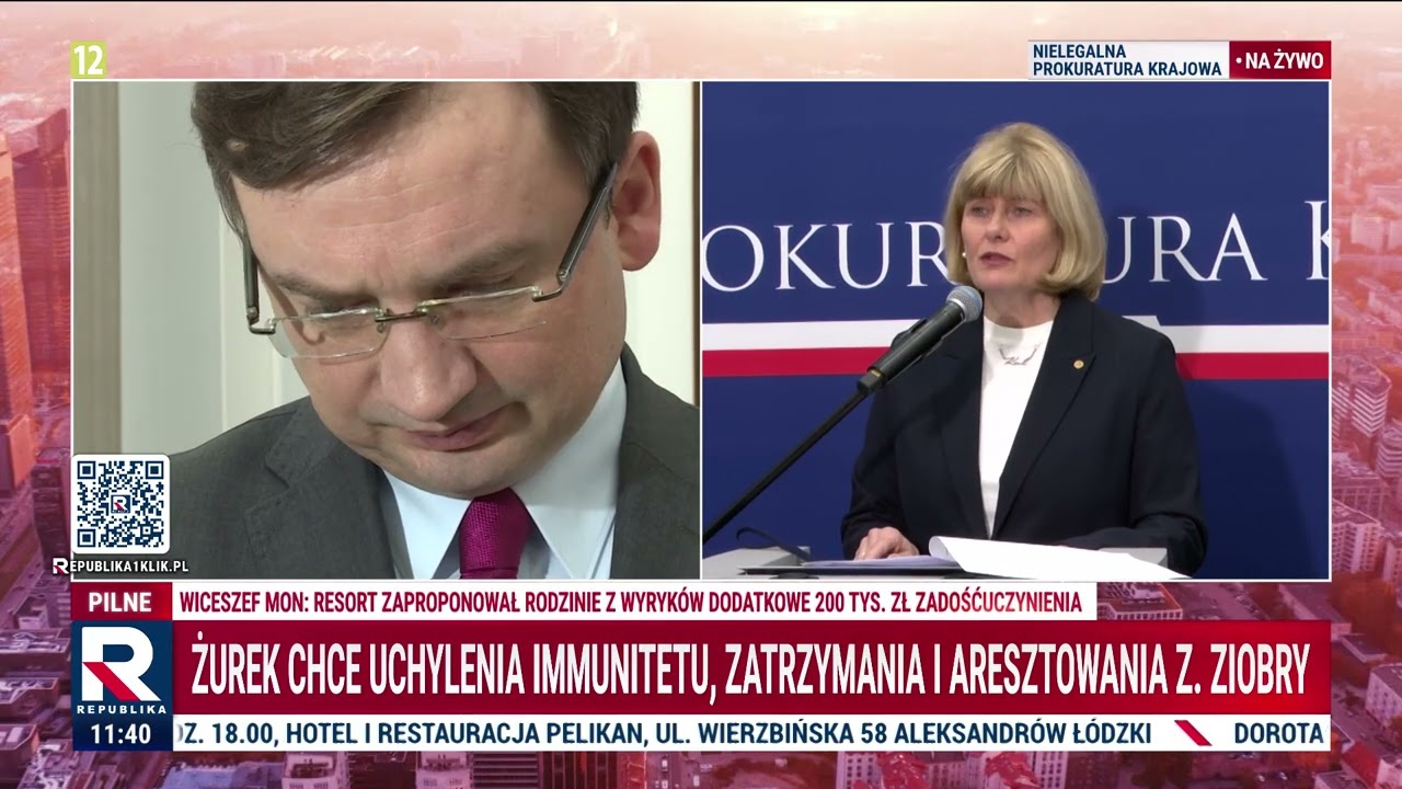 PILNE: Żurek chce odebrania Ziobrze immunitetu. JEST WNIOSEK