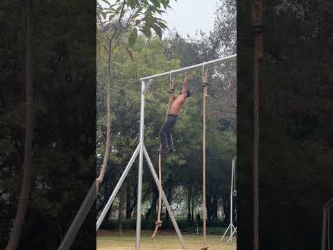 Climbing 💪🏻 #shorts #calisthenics #ropeclimb #explore #gym