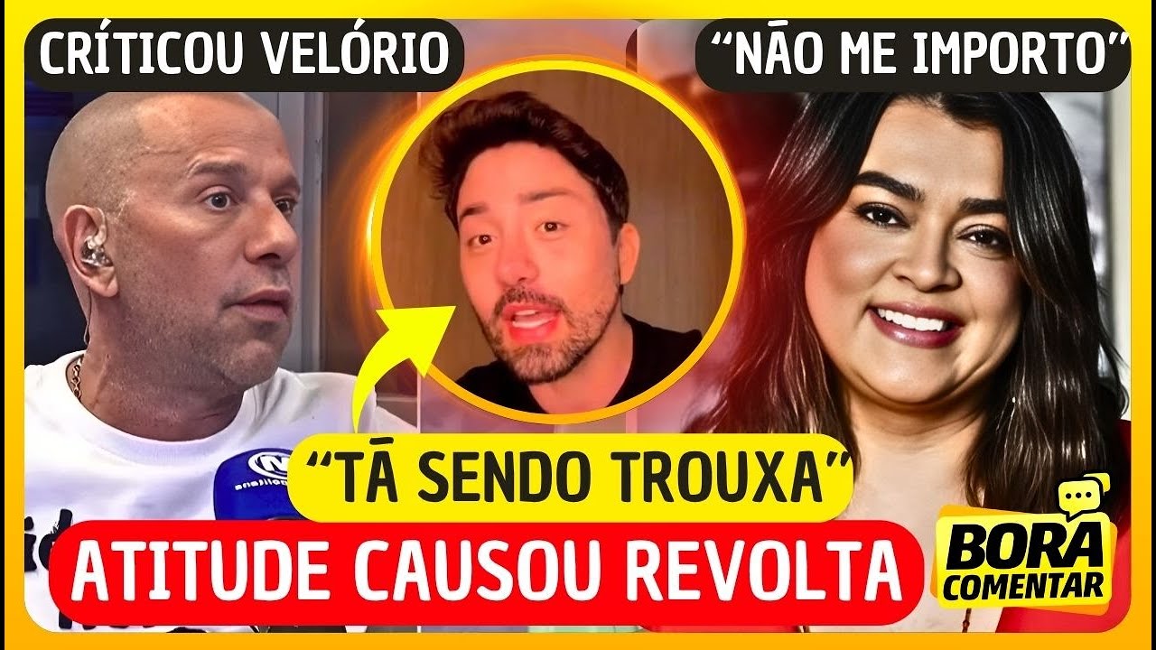 🚨FOI INSENSÍVEL DEMAIS! Rafael Ilha crítica velório de Preta Gil e causa revolta! Dieguinho Analisa