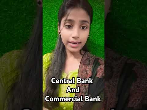 Difference between Commercial Bank and Central Bank #education #economics #motivation #centralbank