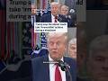 Trump says his admin could take irreversible actions during a shutdown