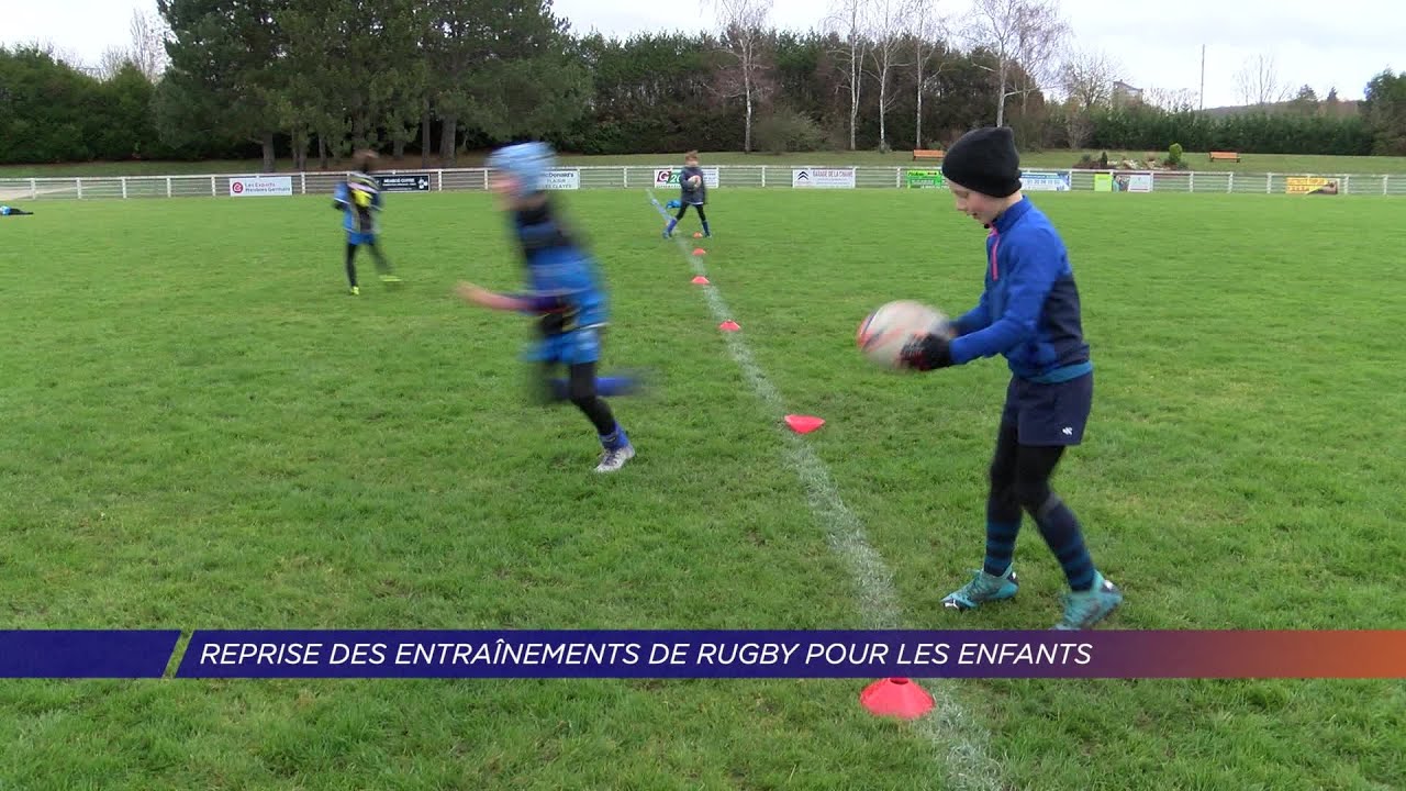 Yvelines | Reprise des entraînements de rugby pour les enfants