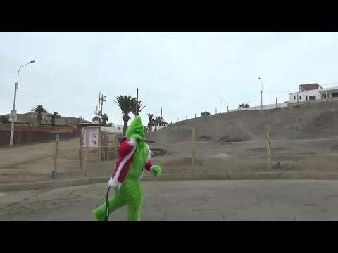 'The Grinch' helps Peruvian police in drug raid | AFP