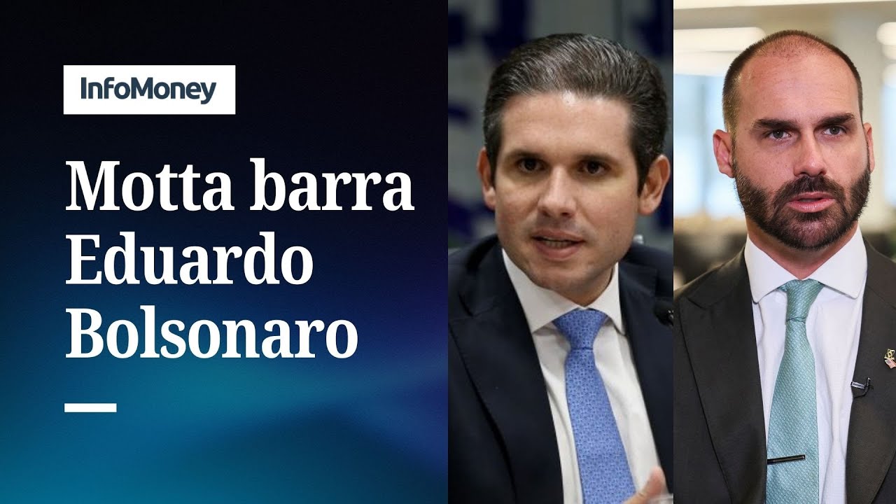 Hugo Motta impede indicação de Eduardo Bolsonaro como líder da minoria | InfoMoney News