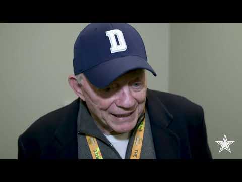Jerry Jones Senior Bowl Interview | Dallas Cowboys 2021 video clip