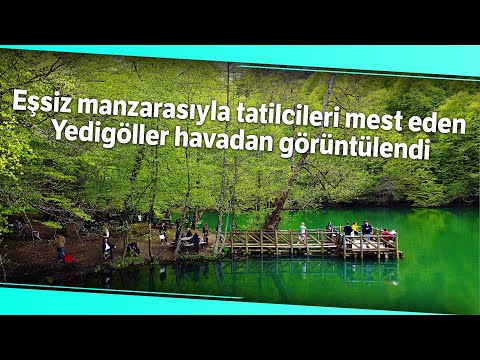 Yedigöller Milli Parkı, Bayram Tatilinde Ziyaretçilere Keyifli Anlar Yaşattı