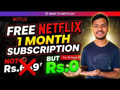Free 1 Month Netflix Subscripton For New User of Netflix || Choose any Plan & Pay 0 for One Month ||