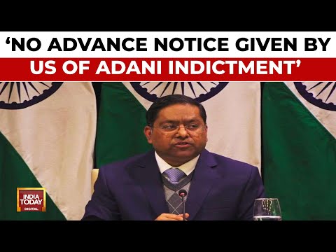 MEA Spokesperson Randhir Jaiswal Comments On Bangladesh Violence, Adani US Indictment
