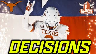 BIG Decisions Expected This Week | Texas Football | Longhorns Recruiting | Steve Sarkisian | SEC