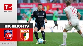 Heidenheim On Fire! | 1. FC Heidenheim 1846 — FC Augsburg 4-0 | Highlights | MD 2 – Bundesliga 24/25