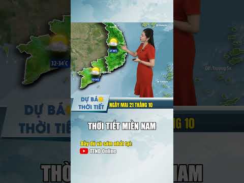 Thời tiết miền Nam đêm nay và ngày mai #thoitiet #dubaothoitiet #thoitiethomnay