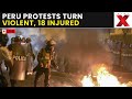 Peru Protests LIVE | 18 Injured as Demonstrators Clash With Police in Lima’s Streets | NewsX