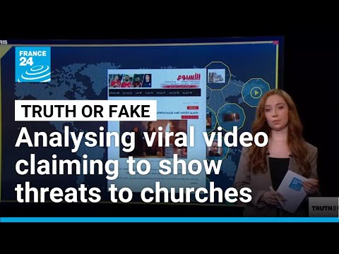 No, this video does not show muslims threatening to burn down the Notre Dame • FRANCE 24 English