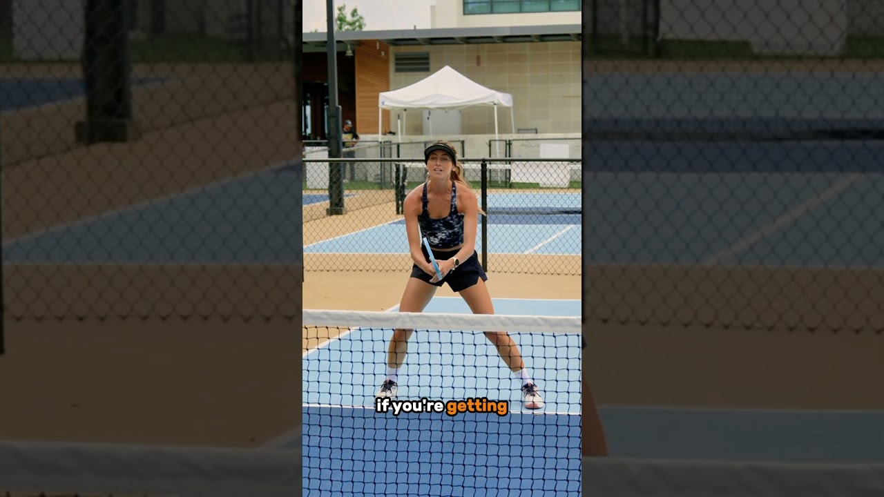 How to volley like a pro in pickleball #pickleball #pickleballtips