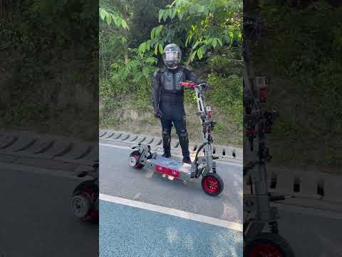 long range electric scooter Rooder e-cruiser xs09 x-sports 40-120 km mileage with 72v 40ah 110km/h