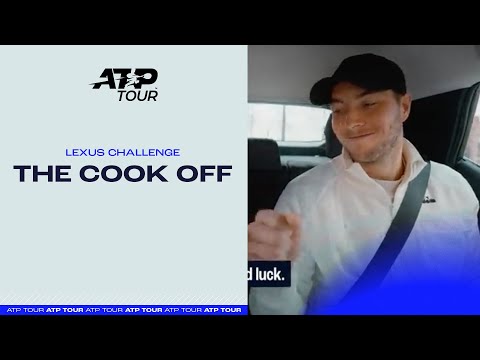 Tennis Players face a COOKING challenge 🧑‍🍳 Who's the best chef?