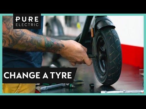 How To Fix a Puncture | Pure Air Electric Scooter