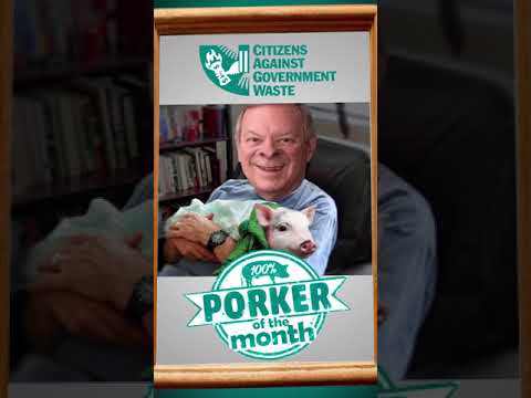 Citizens Against Government Waste Names Sen. Dick Durbin November 2023
Porker of the Month