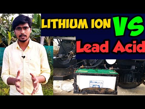 Lithium Ion Battery vs Lead Acid Battery for EVs Comparison