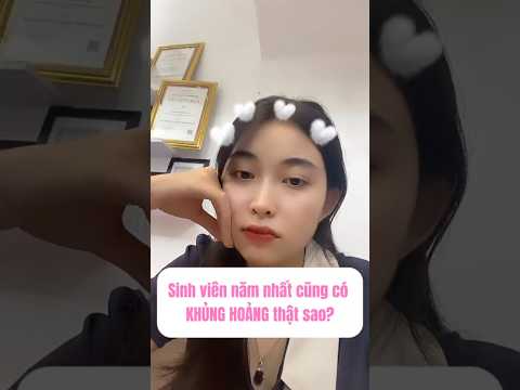 Sinh viên năm nhất cũng có KHỦNG HOẢNG thật sao? #giadinh #genz #vlog #troly #tranmy