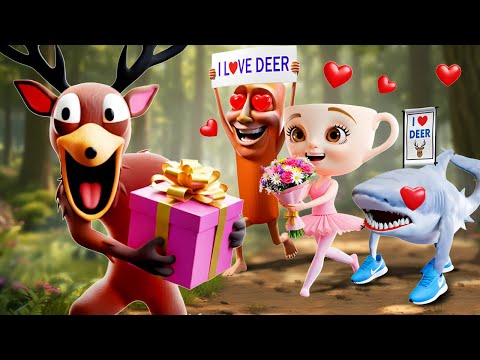 THE DEER GETS A FANCLUB: 99 Nights in The Forest! | Italian Brainrot Animation
