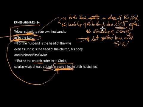 Submissively Not Following a Husband: Ephesians 5:22–24, Part 4