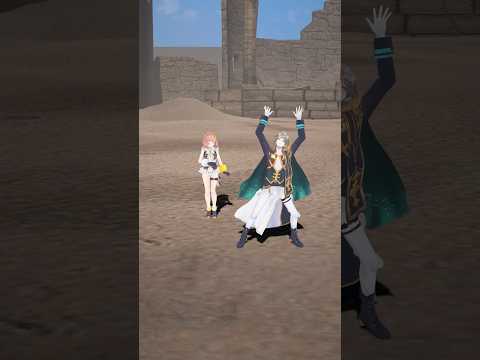 昔の記憶を辿って #踊ってもらった 甲斐田ソーラン晴　 with   本間 thumbnail