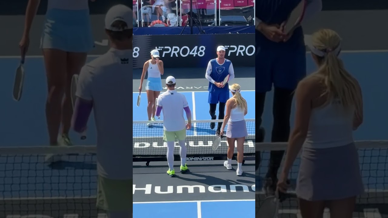Anna Leigh Waters and Ben Johns win ANOTHER mixed doubles pickleball title 👏