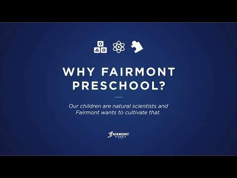 Fairmont Schools’ preschool program provides an environment that is intellectually stimulating, safe, and loving. Highly qualified teachers blend robust academics with learning through play and seek to instill a lifelong love of learning in every child.