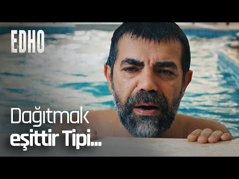 Tipi, havuzda kafa dağıtıyor - EDHO Efsane Sahneler